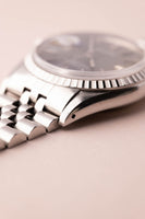 1972 Rolex 1603 Datejust Grey Sunburst Dial