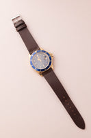 1980 Rolex 16808 Gold Submariner Unpolished w/ Everblue Dial