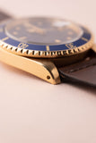 1980 Rolex 16808 Gold Submariner Unpolished w/ Everblue Dial