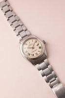 1969 Rolex 1603 Cream-Roman Buckley Dial  Datejust