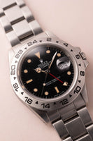 1988 Rolex 16550 Black Dial Explorer-II Pumpkinish