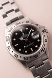 1988 Rolex 16550 Black Dial Explorer-II Pumpkinish