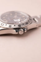 1988 Rolex 16550 Black Dial Explorer-II Pumpkinish