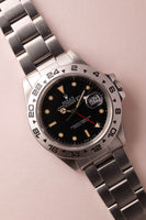 1988 Rolex 16550 Black Dial Explorer-II Pumpkinish
