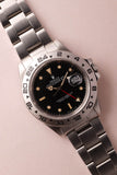 1988 Rolex 16550 Black Dial Explorer-II Pumpkinish