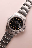 1988 Rolex 16550 Black Dial Explorer-II Pumpkinish