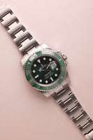 2018 Rolex 116610LV Hulk Submariner -Japan  Box and Card