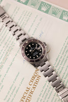 1984 Rolex 16800 Submariner Lavender insert - Box and Papers - Unpolished