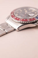 1967 Rolex 1675 GMT MK1 “Long-E” Pepsi insert