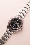 1984 Rolex 16800 Submariner Lavender insert - Box and Papers - Unpolished