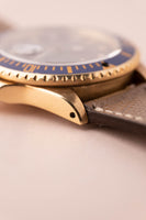 1987 Rolex gold 16808 Submariner w/ turning Purple dial