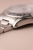 1990 Rolex Polar White 16570 Chi-Chi Explorer-II w/ Punched Papers