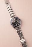 1985 Rolex 16800 Submariner turning tropical w/  blue insert