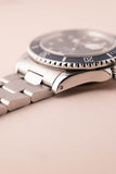 1985 Rolex 16800 Submariner turning tropical w/  blue insert