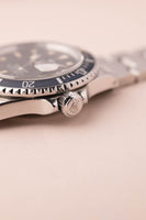 1985 Rolex 16800 Submariner turning tropical w/  blue insert