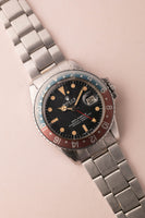 1972 Rolex GMT-Master Mk II faded Pepsi Insert
