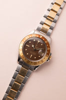 1971 Rolex 1675 GMT Rootbeer on Oyster bracelet