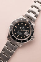 1987 Rolex 168000 Submariner - Matting Tropical Dial