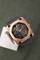 2021 Bvlgari Rose Gold Skeleton Octo finissimo 102946