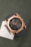 2021 Bvlgari Rose Gold Skeleton Octo finissimo 102946