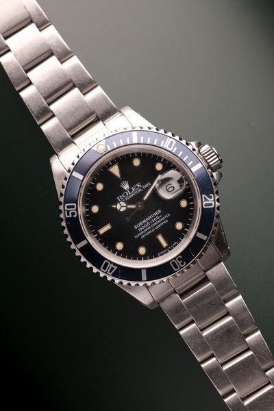 1991 Rolex 16610 Submariner w/ Ghost Blue insert