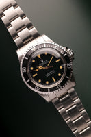 1984 Rolex 5513 Submariner WGS Gloss DIal - Intense Yellow