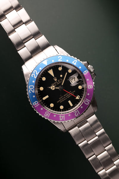 1966 Rolex Fuchsia 1675 Gilt GMT - Full Set
