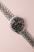1970 Rolex 1675 MK1 “Long-E” Blackberry GMT