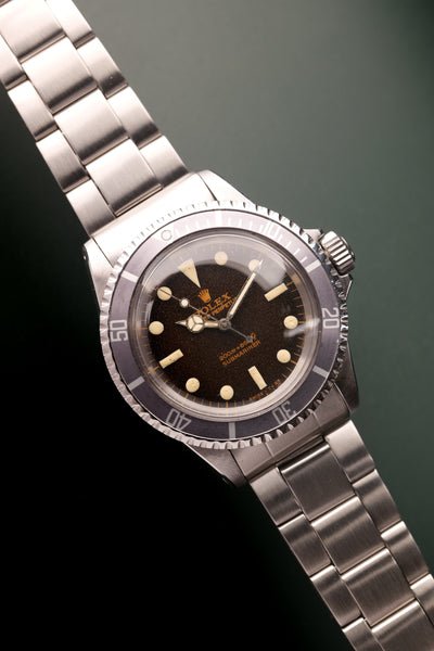 1966 Rolex Tropical Ghost 5513 Bart Simpson Submariner