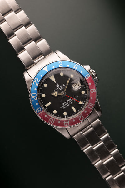 1967 Rolex Pepsi 1675 MK0.5 GMT - “Day-Glow” Lume