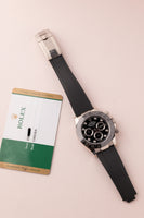 2019 Rolex 116519 Ceramic Oysterflex Daytona Diamond Dial - Box and Card
