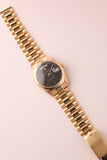1971 Rolex 1803 Day-Date Black Dial Gold Case