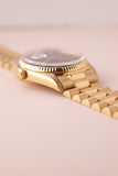 1971 Rolex 1803 Day-Date Black Dial Gold Case