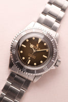 1960 Rolex 5512 Tropical Chapter Ring Submariner Tulip Dial