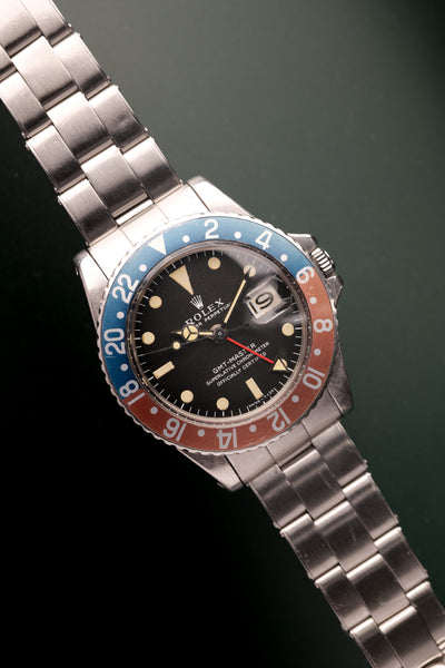 1969 Rolex 1675 MK1 “Long-E” Pepsi GMT - Unpolished