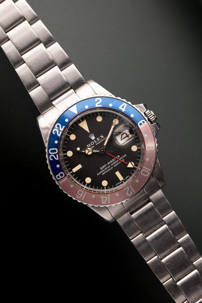 1972 Rolex 1675 Faded Pepsi GMT