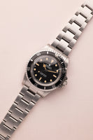 1985 Rolex 5513 Submariner Spider Dial unpolished with papers