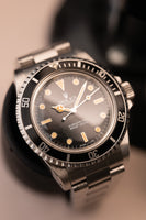1985 Rolex 5513 Submariner Spider Dial unpolished with papers