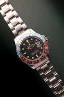 1972 Rolex 1675 GMT MKII Faded Pepsi Insert w/ punched papers