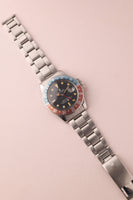 1972 Rolex 1675 GMT MKII Faded Pepsi Insert w/ punched papers