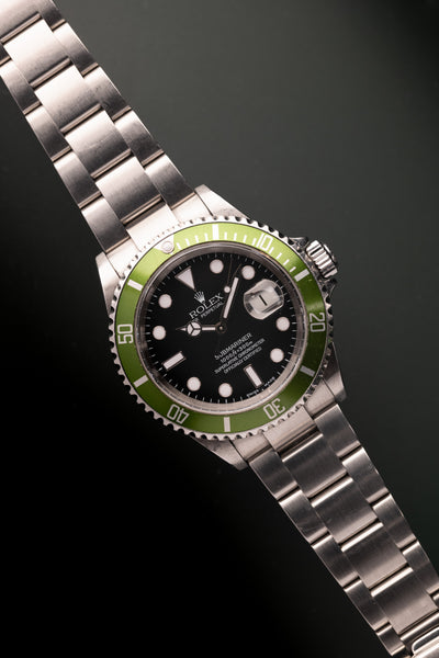2003 Rolex 16610T Submariner Kermit Insert