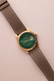 1973 Rolex 1601 Gold Date-Just Malachite Dial