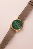 1973 Rolex 1601 Gold Date-Just Malachite Dial