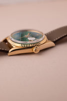1973 Rolex 1601 Gold Date-Just Malachite Dial