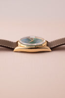 1973 Rolex 1601 Gold Date-Just Malachite Dial