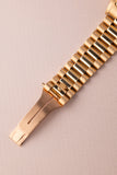 1979 Rolex 16018 Gold Date-Just Onyx Stone Dial