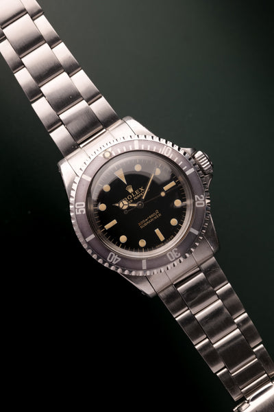 1965 Rolex 5513 Meters First Submariner Ghost Insert