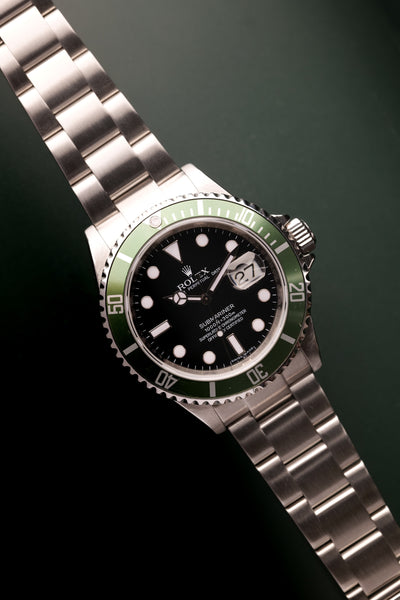 2007 Rolex 16610 Submariner Cactus Green Kermit