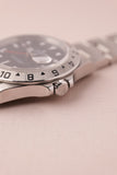 2006 Rolex 16570 Explorer II Black Dial Box & Papers w rare 3186 mvmt