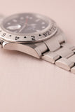 2006 Rolex 16570 Explorer II Black Dial Box & Papers w rare 3186 mvmt